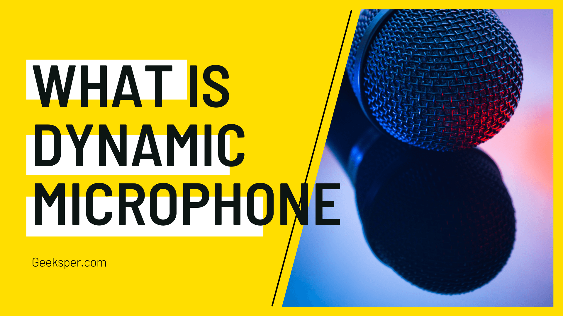 What is a Dynamic Microphone